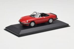 Alfa Romeo Spider 2000 Alfa Rosso Minichamps 1:43 436120760 Pressofusione — immagine 2 di 4