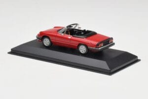 Alfa Romeo Spider 2000 Alfa Rosso Minichamps 1:43 436120760 Pressofusione — immagine 3 di 4