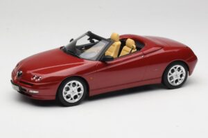 Alfa Romeo Spider 916 Proteo Red Metallic Norev 1:18 187854 Pressofusione