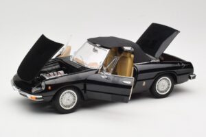 Alfa Romeo Spider 916 Veloce Nero Ricko 1:18 32107 Pressofusione — immagine 2 di 8