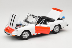 Alfa Romeo Spider Rijkspolitie Minichamps 1:18 180120994 Pressofusione — immagine 2 di 8