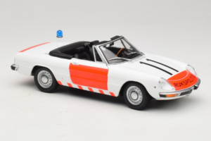Alfa Romeo Spider Rijkspolitie Minichamps 1:18 180120994 Pressofusione — immagine 6 di 8