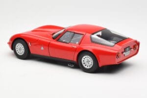 Alfa Romeo TZ2 Rosso AUTOart 1:18 70198 Pressofusione — immagine 5 di 6