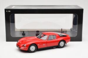 Alfa Romeo TZ2 Rosso AUTOart 1:18 70198 Pressofusione — immagine 6 di 6