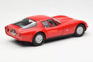 Alfa Romeo TZ2 Rosso AUTOart 1:18 70198 Pressofusione — immagine 2 di 6