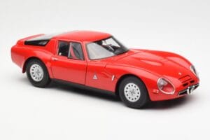 Alfa Romeo TZ2 Rosso AUTOart 1:18 70198 Pressofusione — immagine 4 di 6
