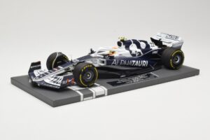 AlphaTauri AT03 #22 Y. Tsunoda Bahrain GP 2022 Minichamps 1:18 117220122 Pressofusione — immagine 2 di 6