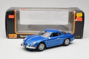 Alpine A110 1600 S Alpine Blue Maisto 1:18 50321 Pressofusione — immagine 8 di 8
