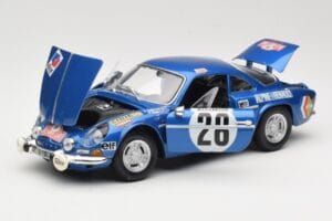 Alpine A110 1600S #28 Alpine-Renault O. Andersson / D. Stone Rally Monte Carlo 1971 Maisto 1:18 56033 Pressofusione — immagine 2 di 8