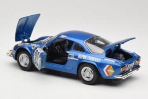 Alpine A110 1600S #28 Alpine-Renault O. Andersson / D. Stone Rally Monte Carlo 1971 Maisto 1:18 56033 Pressofusione — immagine 5 di 8