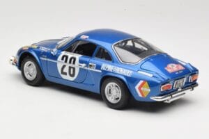 Alpine A110 1600S #28 Alpine-Renault O. Andersson / D. Stone Rally Monte Carlo 1971 Maisto 1:18 56033 Pressofusione — immagine 7 di 8