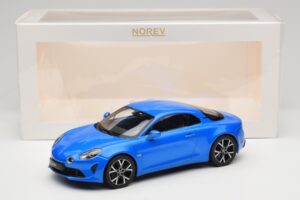 Alpine A110 A120 Alpine Blue Norev 1:18 185330 Pressofusione — immagine 6 di 6