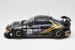 Alpine A110 GT4 Evo #55 P. Huteau / L. Hurgon GT4 European Series 2024 Otto 1:18 OT1149 Resina — immagine 3 di 6