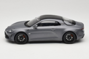 Alpine A110 S Grigio Opaco Carbon Roof Norev 1:18 185313 Pressofusione — immagine 3 di 6