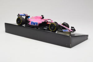 Alpine A522 BWT #14 F. Alonso BWT Alpine F1 Team Bahrain Grand Prix 2022 Minichamps 1:18 147220114 Resina — immagine 4 di 7