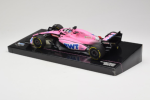 Alpine A522 BWT #14 F. Alonso BWT Alpine F1 Team Bahrain Grand Prix 2022 Minichamps 1:18 147220114 Resina — immagine 5 di 7