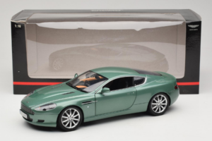 Aston Martin DB9 Verde Minichamps 1:18 150137322 Pressofusione — immagine 8 di 8