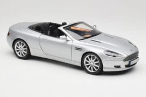 Aston Martin DB9 Volante Argento Minichamps 1:18 150137334 Pressofusione — immagine 6 di 8