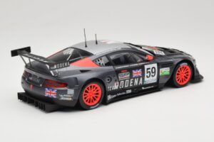 Aston Martin DBR9 GT1 #59 Team Modena A. Garcia / J. Menten / C. Fittipaldi 24 Hours of Le Mans 2006 Solido 1:18 80014 Presso — immagine 3 di 8