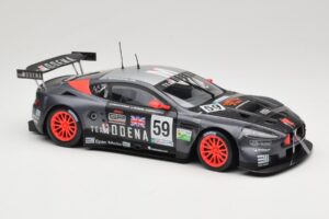 Aston Martin DBR9 GT1 #59 Team Modena A. Garcia / J. Menten / C. Fittipaldi 24 Hours of Le Mans 2006 Solido 1:18 80014 Presso — immagine 6 di 8
