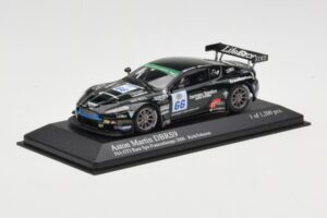 Aston Martin DBRS9 #66 Barwell Motorsport R. Johnson FIA GT3 European Championship Spa 2006 Minichamps 1:43 400061366 Pressof — immagine 2 di 4