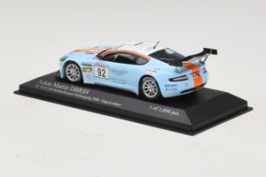 Aston Martin DBRS9 Gulf #92 T. Enge / Lechner VLN 250 Nurburgring 2008 Minichamps 1:43 400081392 Pressofusione — immagine 3 di 4