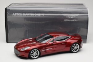 Aston Martin One-77 Diavolo Red AUTOart 1:18 70245 Pressofusione — immagine 8 di 8