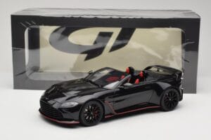 Aston Martin V12 Vantage Roadster Onyx Black GT Spirit 1:18 GT923 Resina — immagine 6 di 6