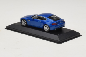 Aston Martin V8 Vantage Blue Metallic Minichamps 1:43 400137422 Pressofusione — immagine 3 di 4