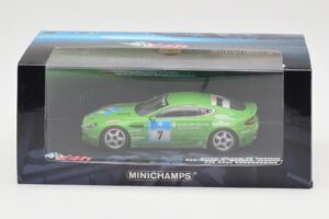 Aston Martin V8 Vantage N24 #7 U. Bez / Porritt / R. Meaden 24 Hours Nurburgring 2008 Minichamps 1:43 437081307 Pressofusione — immagine 4 di 4