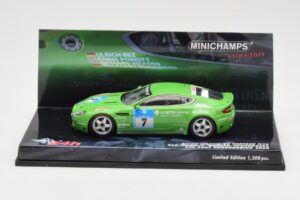 Aston Martin V8 Vantage N24 #7 U. Bez / Porritt / R. Meaden 24 Hours Nurburgring 2008 Minichamps 1:43 437081307 Pressofusione