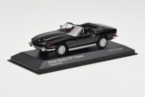 Aston Martin V8 Volante Nero Minichamps 1:43 400137730 Pressofusione — immagine 2 di 4