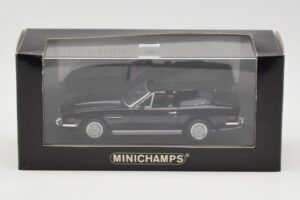 Aston Martin V8 Volante Nero Minichamps 1:43 400137730 Pressofusione — immagine 4 di 4
