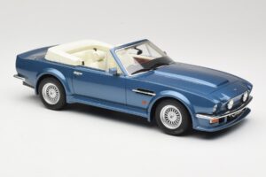 Aston Martin V8 Volante Blu GT Spirit 1:18 GT128 Resina — immagine 4 di 6