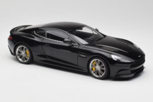 Aston Martin Vanquish Onyx Nero AUTOart 1:18 70247 Pressofusione — immagine 6 di 8