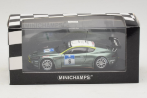 Aston Martin DBRS9 #6 M. Engel / K. Lechner ADAC 24 Hours Nurburgring 2008 Minichamps 1:43 400081306 Pressofusione — immagine 4 di 4