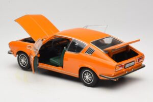 Audi 100 C1 Coupe S Arancione Anson 1:18 30402 Pressofusione — immagine 5 di 8