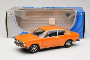 Audi 100 C1 Coupe S Arancione Anson 1:18 30402 Pressofusione — immagine 8 di 8