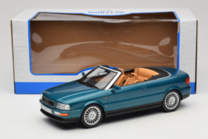 Audi 80 B4 Cabriolet Gomera Green Metallic MCG 1:18 MCG18413 Pressofusione — immagine 6 di 6