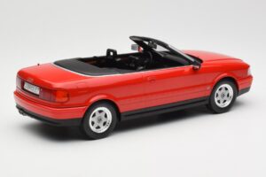 Audi 80 B3 Cabriolet Rosso MCG 1:18 MCG18371 Pressofusione — immagine 2 di 6