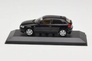 Audi A3 8P Black Metallic Minichamps 1:43 12000 Pressofusione
