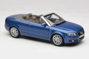 Audi A4 B6 Cabriolet Blu Norev 1:18 5010504325 Pressofusione — immagine 6 di 9