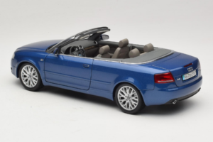 Audi A4 B6 Cabriolet Blu Norev 1:18 5010504325 Pressofusione — immagine 7 di 9