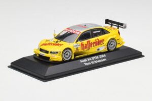 Audi A4 B6 DTM #12 T. Kristensen Audi Sport Team Abt Sportsline DTM 2004 Minichamps 1:43 5020400603 Pressofusione — immagine 2 di 4