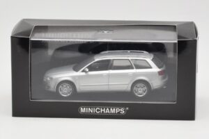 Audi A4 B7 Avant Argento Minichamps 1:43 AUDI009 Pressofusione — immagine 4 di 4