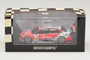 Audi A4 DTM #11 M. Rockenfeller Audi Sport Team Phoenix DTM 2007 Minichamps 1:43 400079611 Pressofusione — immagine 4 di 4