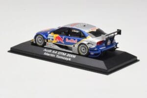 Audi A4 B7 #4 Red Bull M. Tomczyk DTM 2006 Minichamps 1:43 5020600303 Pressofusione — immagine 3 di 4