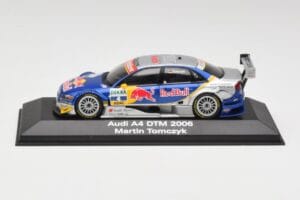 Audi A4 B7 #4 Red Bull M. Tomczyk DTM 2006 Minichamps 1:43 5020600303 Pressofusione