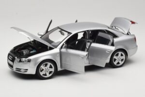 Audi A4 B8 3.2 Quattro Argento Minichamps 1:18 5010404115 Pressofusione — immagine 2 di 8