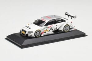 Audi A4 B8 #9 T. Kristensen DTM 2008 Minichamps 1:43 400081809 Pressofusione — immagine 2 di 4